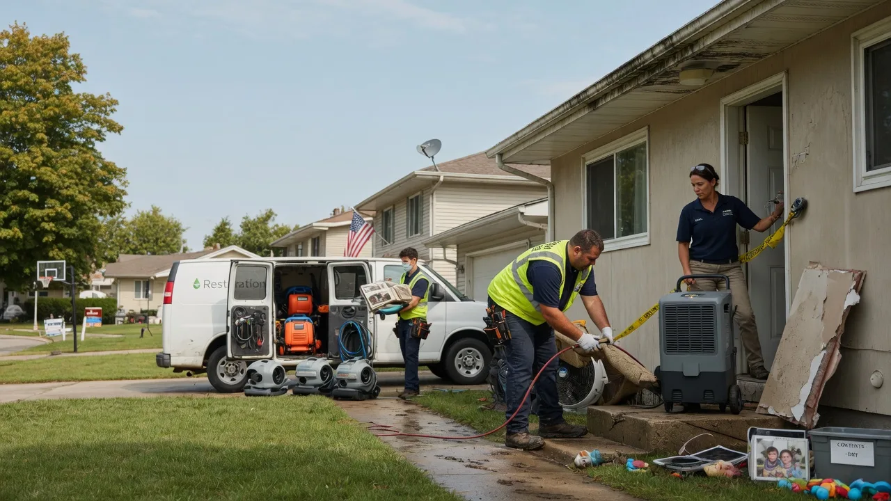 Water Damage Restoration in Shock, WV near me